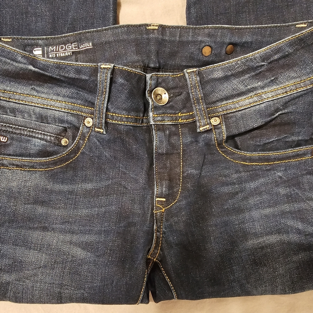 G-star Raw Women's Jeans  MIDGE Saddle